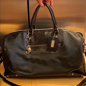 Black Steve Madden Duffle Bag